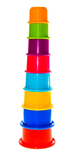 Děti hrají poháry — Stock fotografie