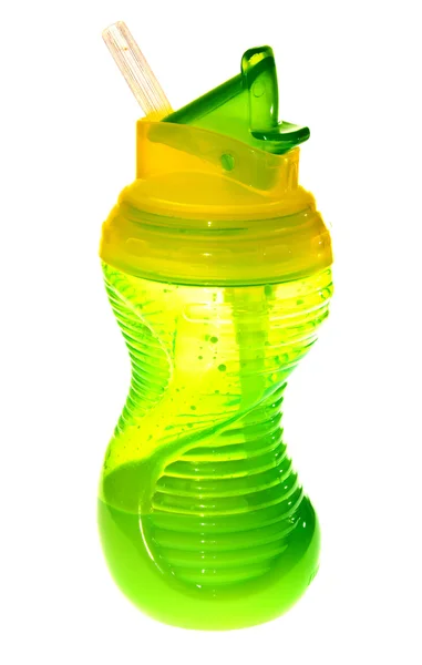 녹색 어린이 컵 — 스톡 사진