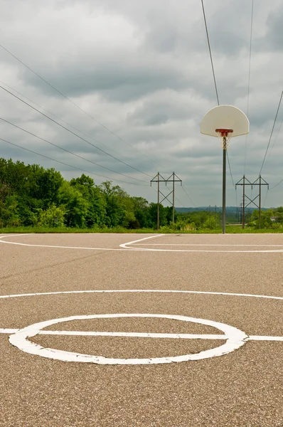 Basketballplatz — Stockfoto