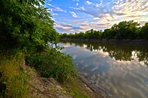 Atardecer del río Minnesota —  Fotos de Stock