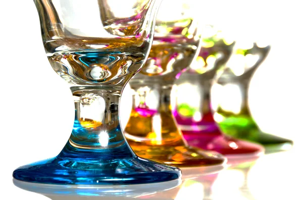 Beautiful Crystal Glassware — Stock Photo, Image
