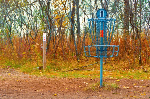 Disc Golf Catcher — Stock Photo, Image