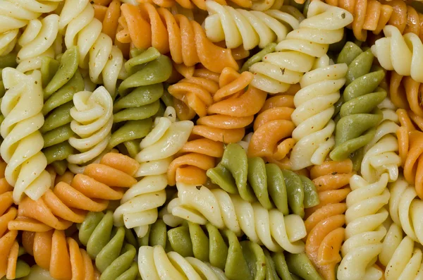 Tri Colored Pasta — Stock Photo, Image