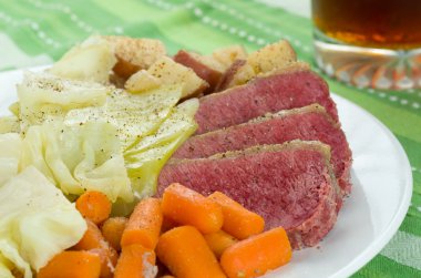 Corned Beef Cabbage clipart