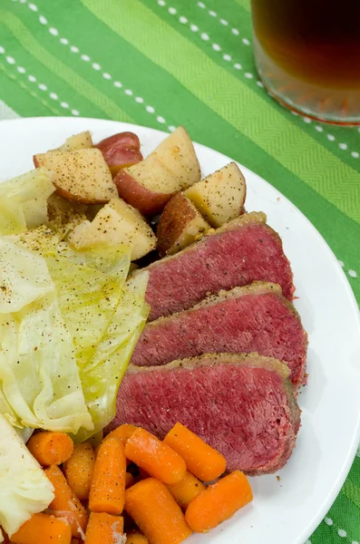 Corned Beef Cabbage — Stock Photo, Image