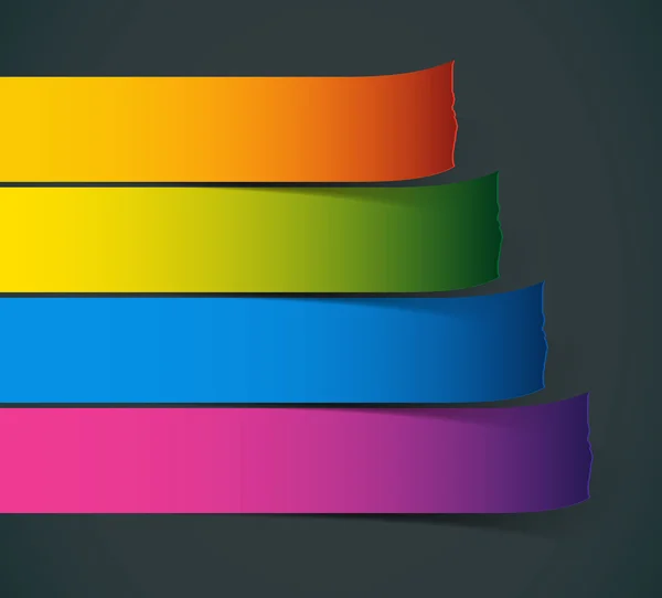 Разноцветные векторные пробы для различных вариантов — стоковый вектор