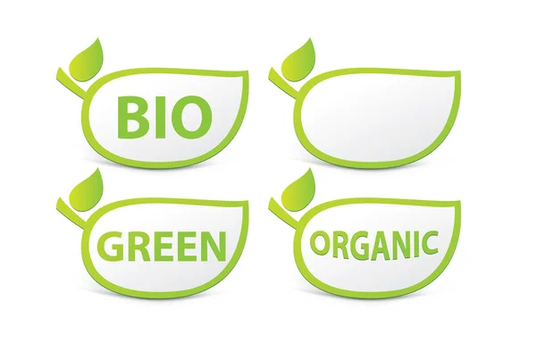 stock vector Organic sign, BIO sign, green