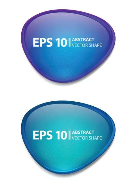 stock vector Vector stickers — glass bubbles