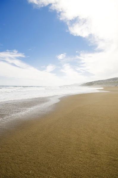 Pejzaż pionowy plaża — Zdjęcie stockowe