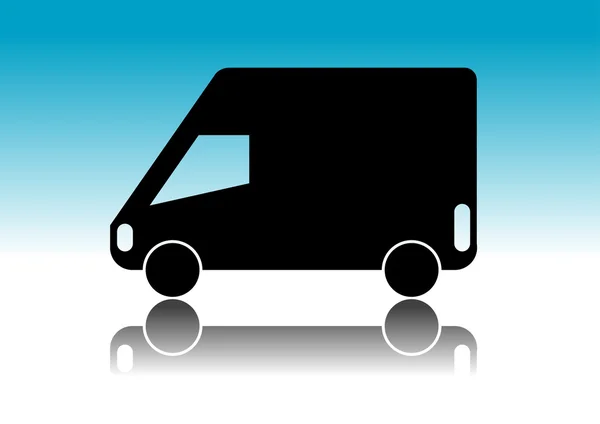 O caminhão de entrega —  Vetores de Stock