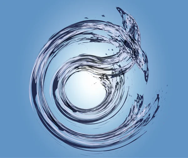 Анотація води — стоковий вектор