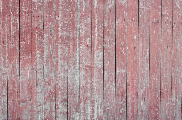 Rode houten hek — Stockfoto