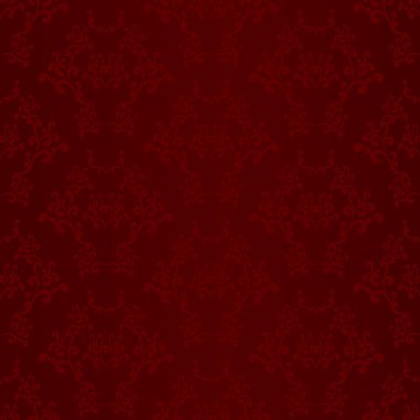 Red seamless wallpaper pattern clipart