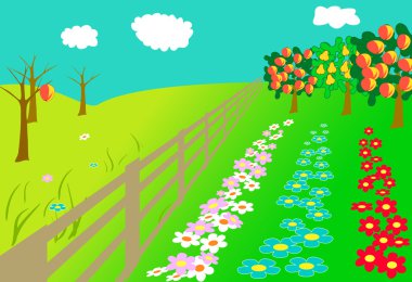 Different farms clipart