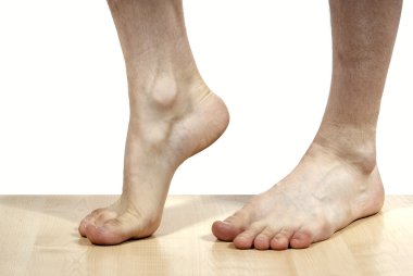 Feet isolated clipart