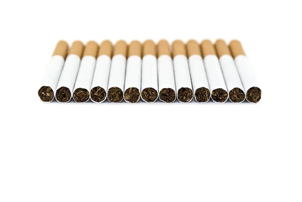 Много сигарет — стоковое фото