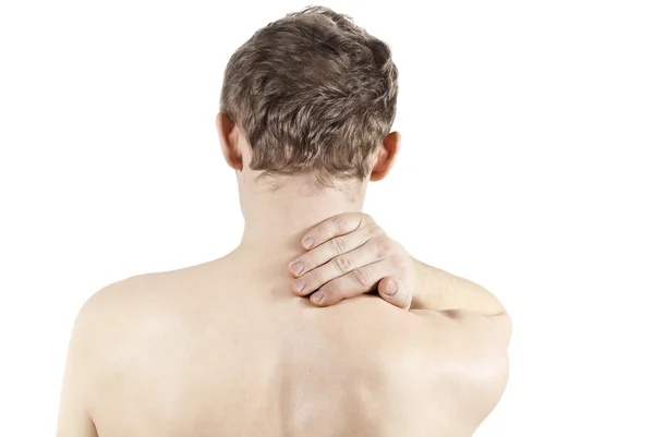 首の痛みや肩 — ストック写真