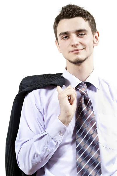 Retrato de un hombre con chaqueta —  Fotos de Stock