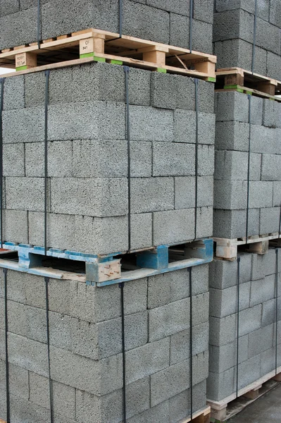 Cegły i bloczki — Zdjęcie stockowe