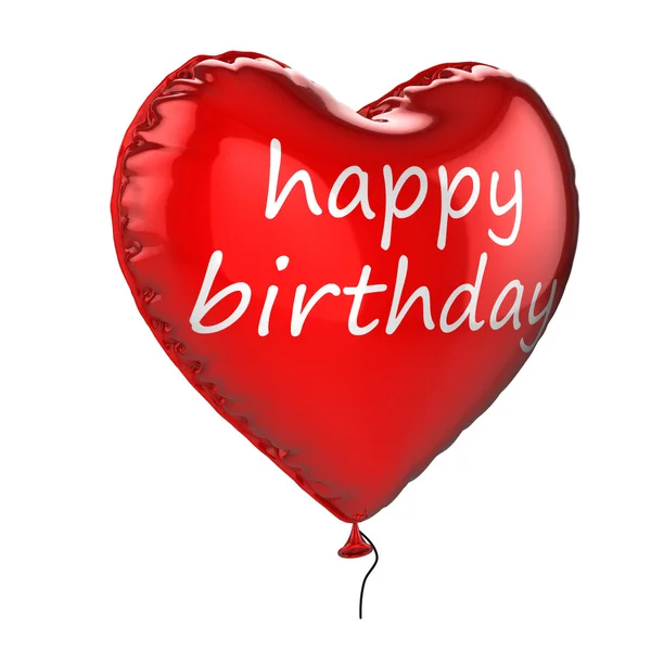 Happy Birthday helium balloon — Stock Photo, Image