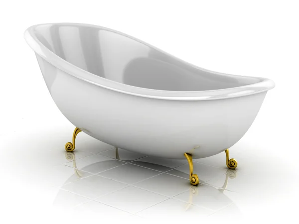 Vasca da bagno classica — Foto Stock