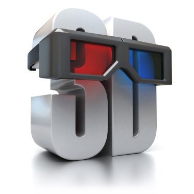 3d glasses clipart