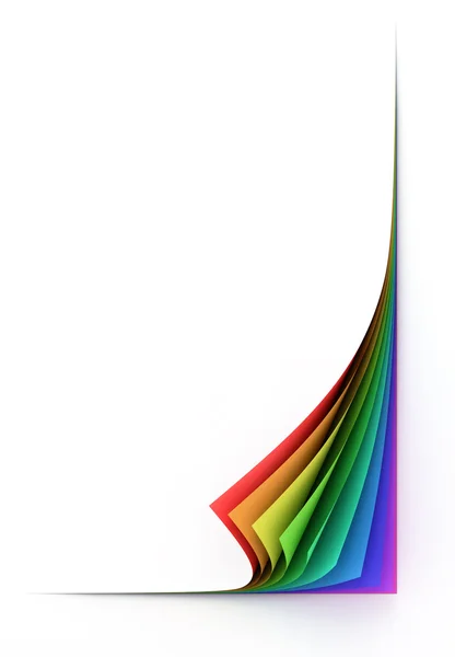 Üres színes papírt Stock Kép