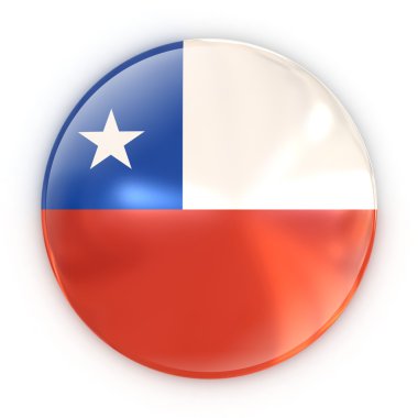 rozet - Şili bayrağı