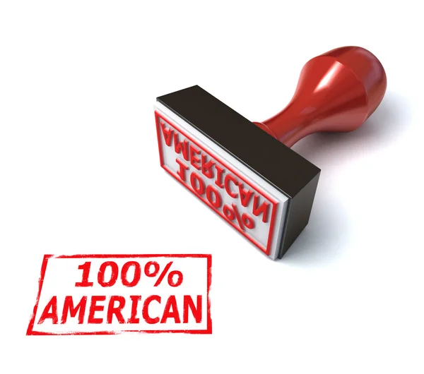 Американського stamp — стокове фото