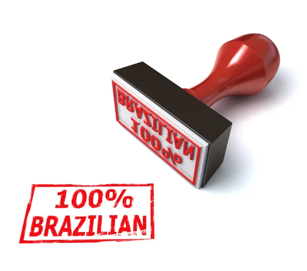 Carimbo brasileiro — Fotografia de Stock
