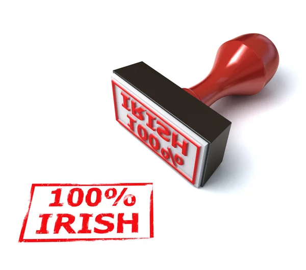 Irish stamp — Stock Photo, Image