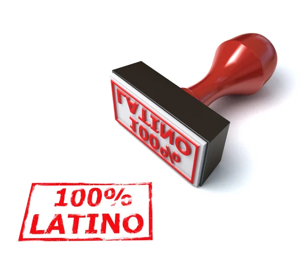 Latino-Stempel — Stockfoto
