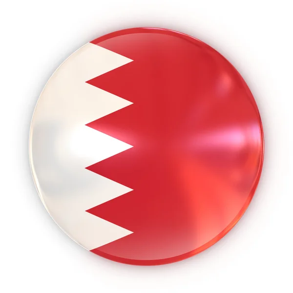 Rozet - Bahreyn bayrağı — Stok fotoğraf