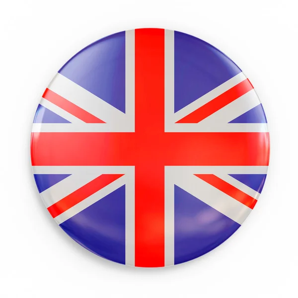 バッジ - イギリスを旗します。 — ストック写真