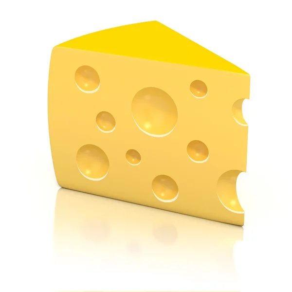 Ein Friede aus Käse — Stockfoto