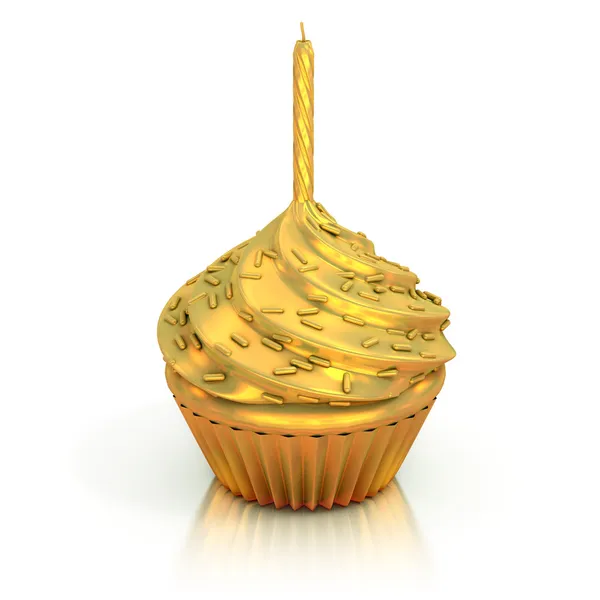 Melhor troféu de cupcake — Fotografia de Stock