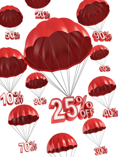Big sale - discount 3d concept — Stock Photo, Image