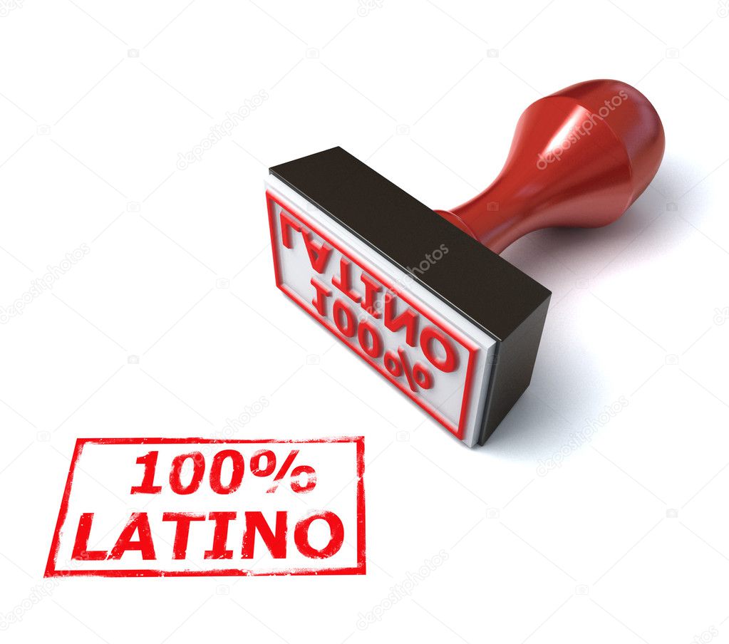Latino stamp