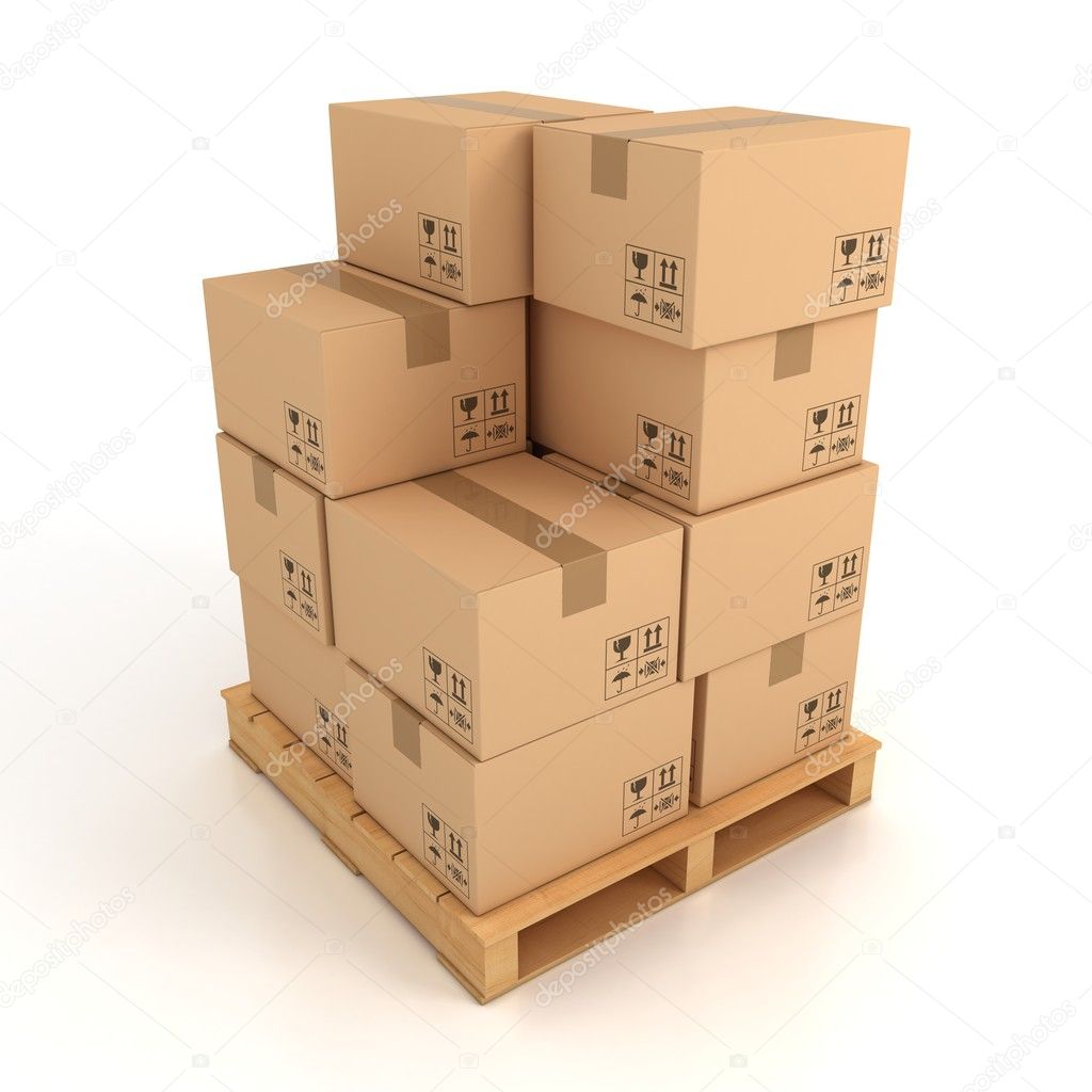 Cardboard boxes — Stock Photo © koya979 #9654151