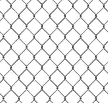 Seamless fence isolated clipart