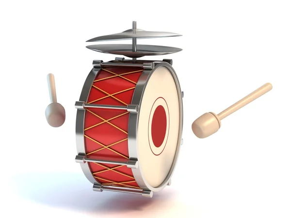 Bass drum instrument — Stock Photo, Image