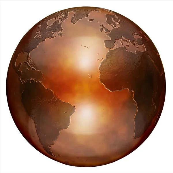 3d globe — Stock Photo, Image