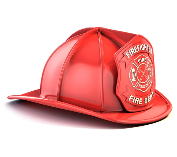 Brandweerman helm — Stockfoto
