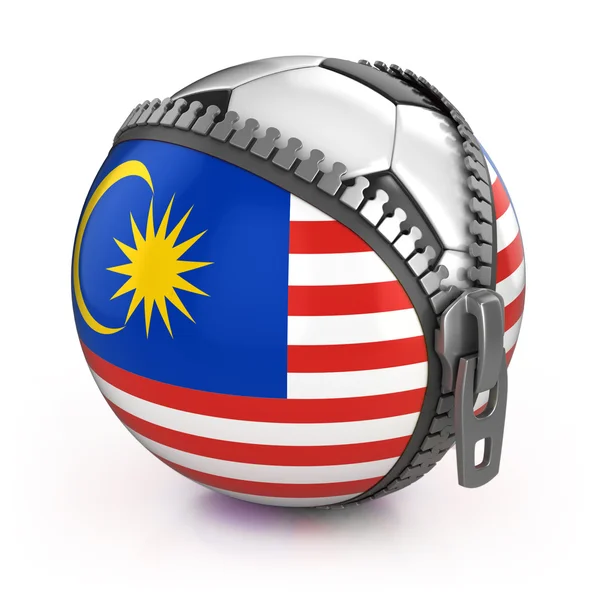 Malásia futebol nação — Fotografia de Stock