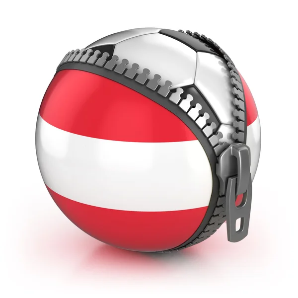 Austria football nation — Stock Photo, Image