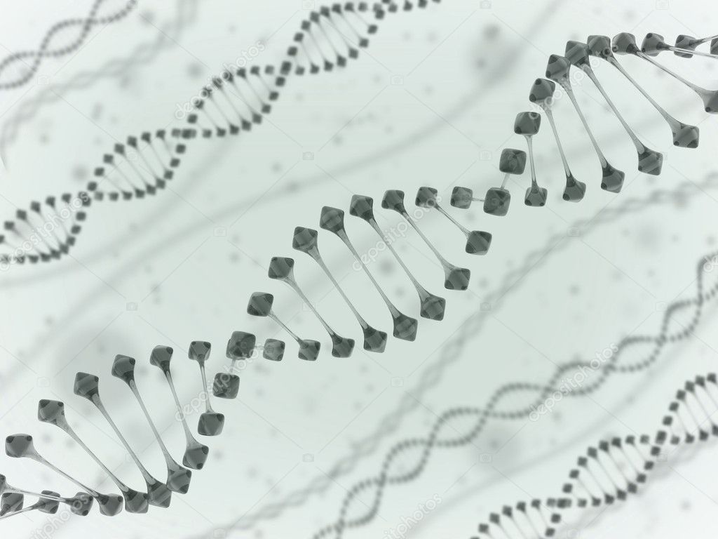 DNA 3d illustration
