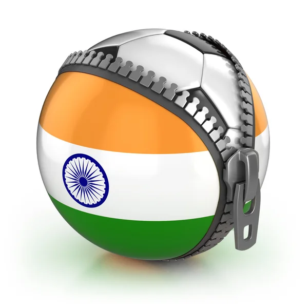 India nazione del calcio — Foto Stock