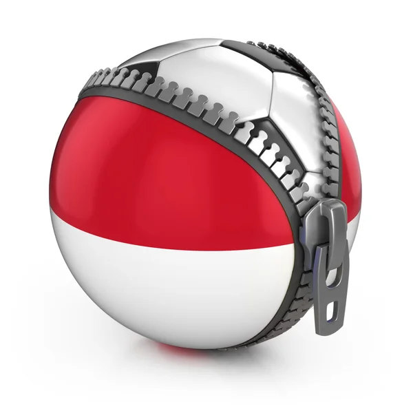 Indonésia futebol nação — Fotografia de Stock