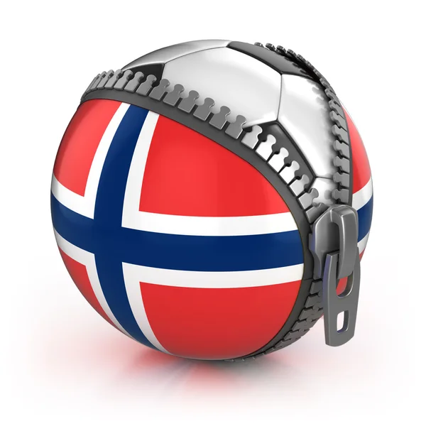 Norway football nation — Stock Photo, Image