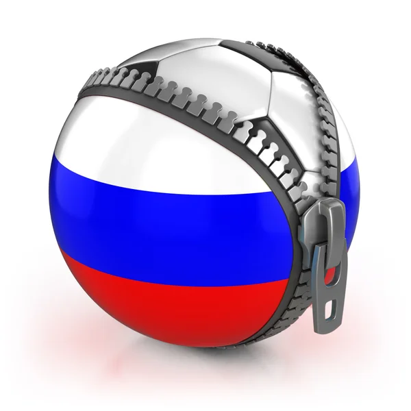 Rusko fotbalový národ — Stock fotografie